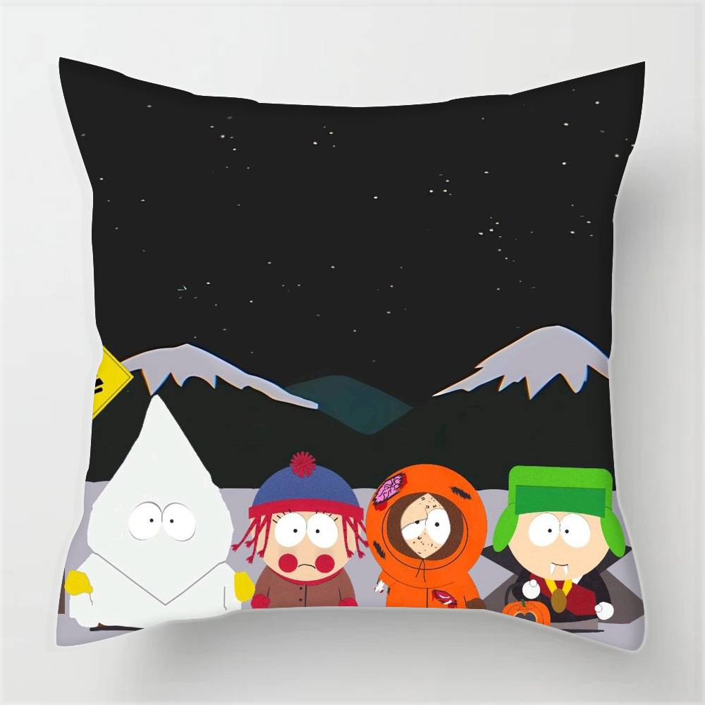 Movie S-South Parks Cartoon  Pillowcases Cushion Covers Living Room Sofas Home Decor Gifts