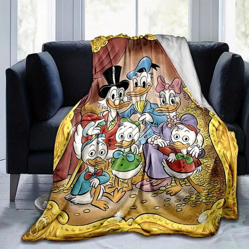 1 pezzo, Paperino (2) Morbida Coperta in Flanella Regalo Perfetto per Camera da Letto, Soggiorno, Viaggio, Campeggio, Auto