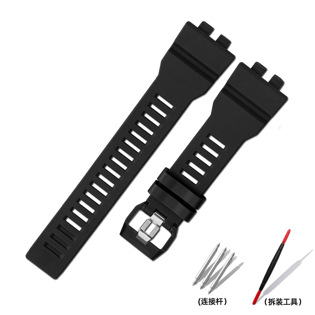 Elastic Durable Outdoor Sports Watch Strap For Casio GBA-800 GMA-B800 GMD-B800 GBD-800 Series Wrist Resin Silicone Watch Band