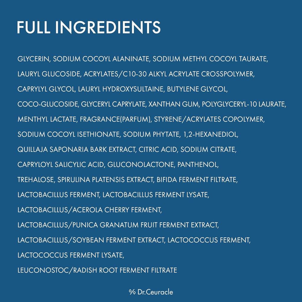 Dr.Ceuracle Pro Balance Soothing Cleansing Foam