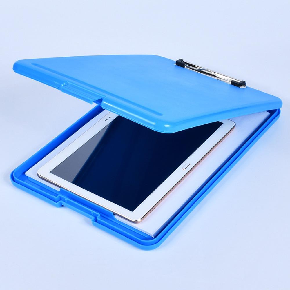 Holder Stationery Plastic Lightweight A4 Clipboard Box Writing Pad Document Case Filing Storage