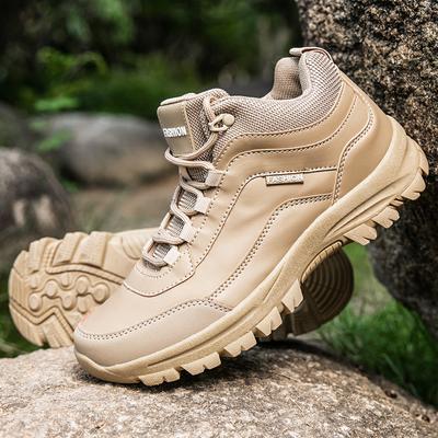 Męskie buty sportowe na co dzień Wysokiej jakości krótkie buty Jesienne outdoorowe Na grubej podeszwie Wspinaczkowe Odporne na zużycie Antypoślizgowe Buty robocze do wędrówek