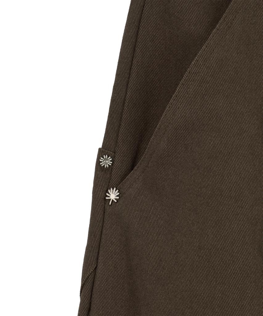 Dandel Dd Star Applique Balloon Pants (Brown)