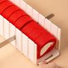 Sliding Base Design Swiss Roll Slicer 6/7/8 Grids Cake Roll Division Mold Cake Roll Cutter  Kitchen