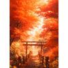 Anime Style Japanese Landscape Torii Prints Poster Canvas Painting Modern Wall Art Pictures For Living Room Bedroom Home Decor