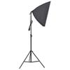 Vidaxl Photographic Studio Set With Lamps And Background