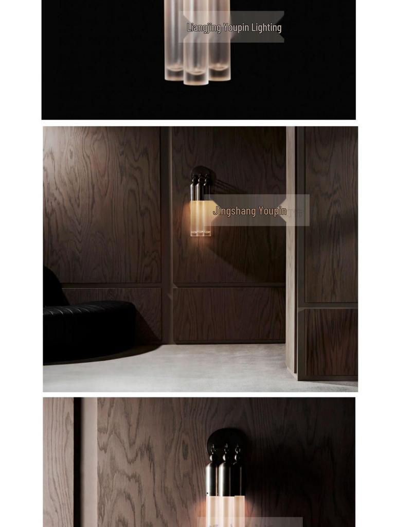 Modern Minimalist Retro Wall Lamp for Bedroom, Living Room, and Corridor