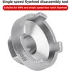 Bicycle Flywheel Disassembly Tool, Single Speed BMX 4-slot Wheel Hub Installation Wrench, Convenient Maintenance  Tool