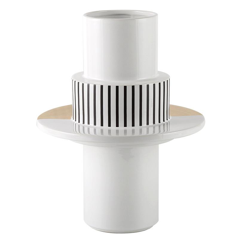 

Современная кольцевая ваза, простая модель дома, мягкий декор, столешница для дома, декор для гостевого дома, подставка для сухоцветов