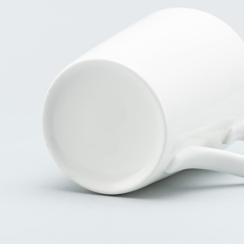 450ML, Pure White Bone China English China Tea Cups, Ceramic Cup Coffee, Enamel Cup, Porcelain Custom Mug, Taza Cafe Tumblers