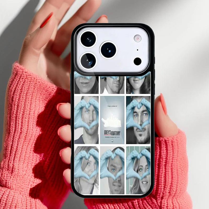 

greys anatomy Painted Phone Case for iPhone 17 16 15 14 13 Pro Max Back Cover for 12 11 Pro Coque iPhone 15 Plus