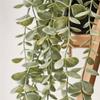 Rattan Material Artificial Rattan Plant Artificial Eucalyptus Plant  Home Shelf Decor