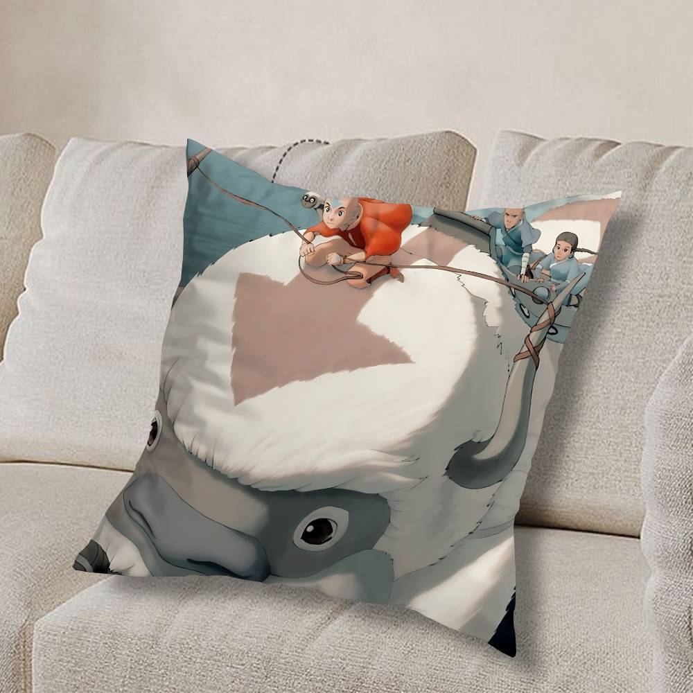 A-Avatar T-The Last Airbender Pillow Case Pillow Case Living Room Sofa Cushion Cover Suitable For Home Bedroom Room Decoration