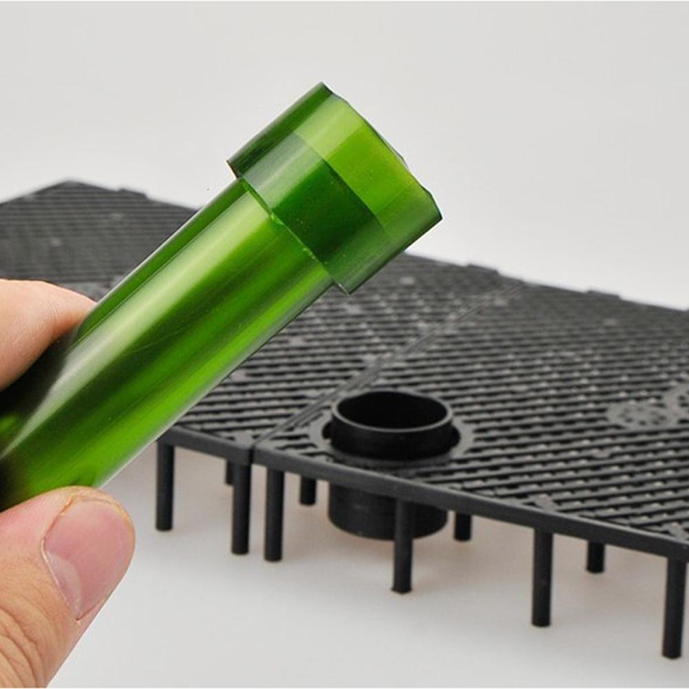 Fishbowl Bottom Filter Plate Ultra-dense Mesh Flexible Combined Splicing Design Clapboard Convenient Filtration Tool For Aquarium