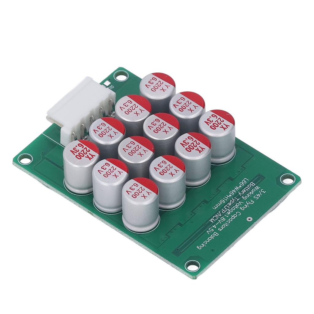 4S Battery Active Equalizer with Cable Lithium Battery Balance Board for Ternary LFP Cells 1.8V‑4.5V No Shell
