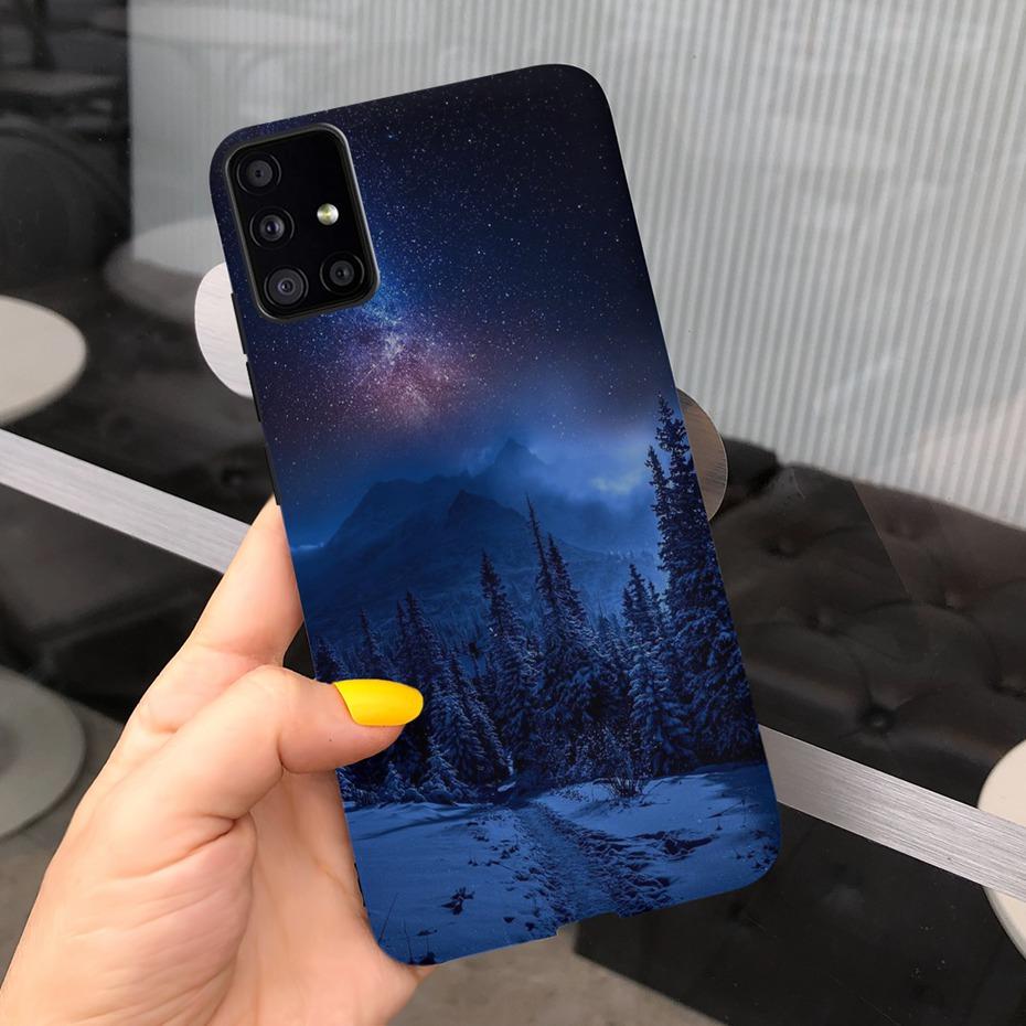 For Samsung Galaxy A51 5G SM-A516B Lovely Printing Jelly Phone Case Soft Silicone TPU Back Cover For Samsung A51 5G UW SM-A516V