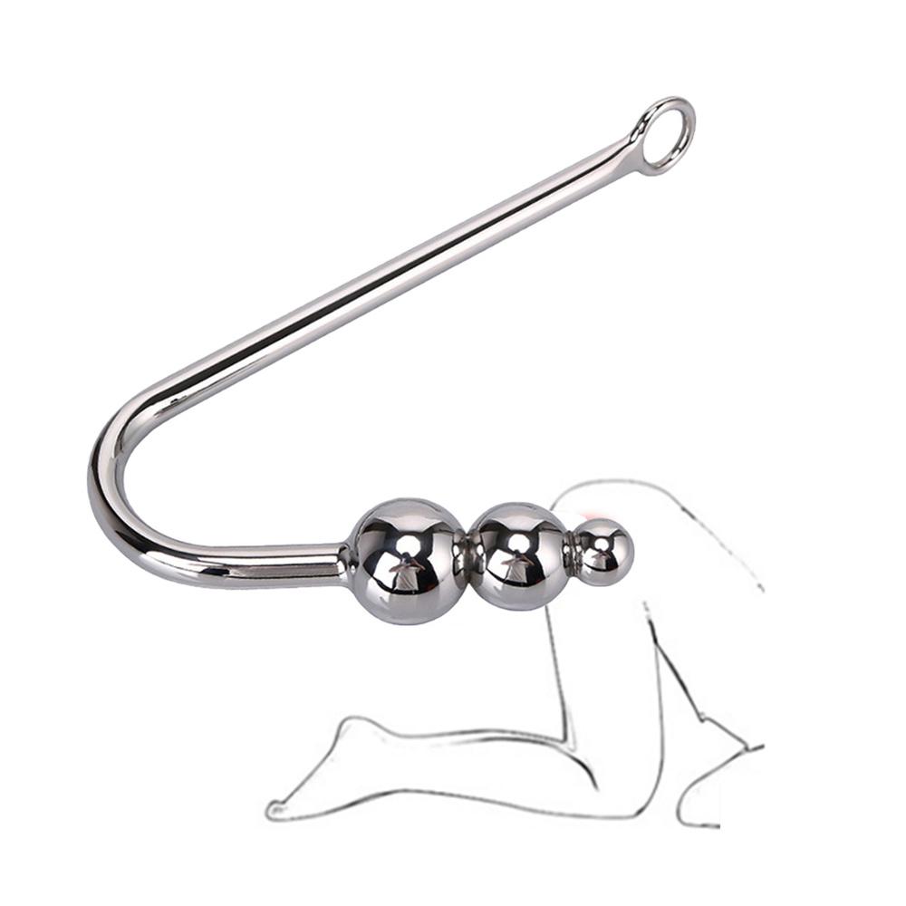 3 Size Silver Stainless Steel Metal Hooks Couples Games Toy