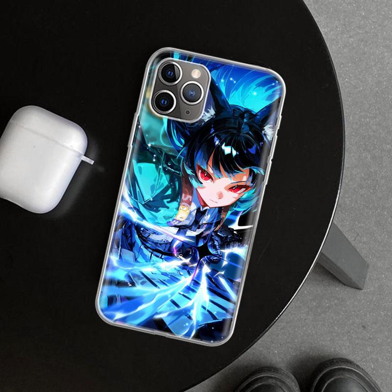 Zenless Zone Zero Hoshimi Miyabi Kryt na telefon pro iPhone 11 12 13 Mini 14 15 Plus 16 Pro Max 17 Air 7 8 + SE Umělecký na míru
