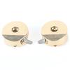 LCX Racing 1/10 RC Crawler CNC Brass AR44 Front Axle Steering Knuckles for Axial SCX10 II 90046 90047 Upgrades Parts Accessories