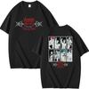 Stray Kids Dominated Printed Summer Short Sleeve T-Shirt Cotton Loose