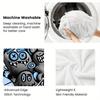Dark Monster Cartoon Carnival 2D Flat Pattern Flannel Blanket High quality All Seasons Warmth and Comfort Perfect for Christmas Gifts.NMT0928047