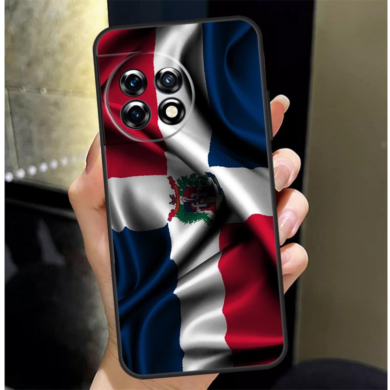 Dominican Republic Flag Cover For OnePlus Nord CE 4 2 3 Lite N10 N20 N30 OnePlus 13 12 11 10 Pro 10T 8T 12R 13R Case