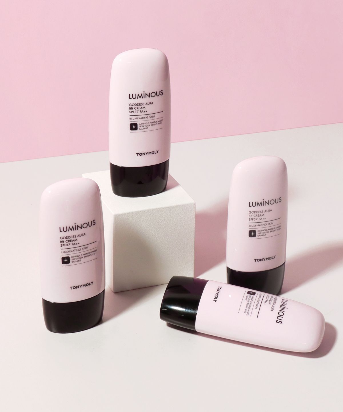[2-pack] Luminous Goddess Radiance BB Cream 01 Bright Beige
