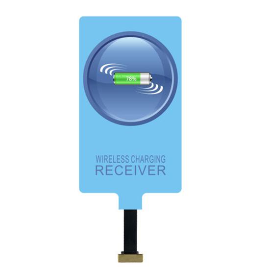 Wireless Charger Receiver Charge Mini 8Pin Universal Fast Type-C Qi Wireless Charging Pad