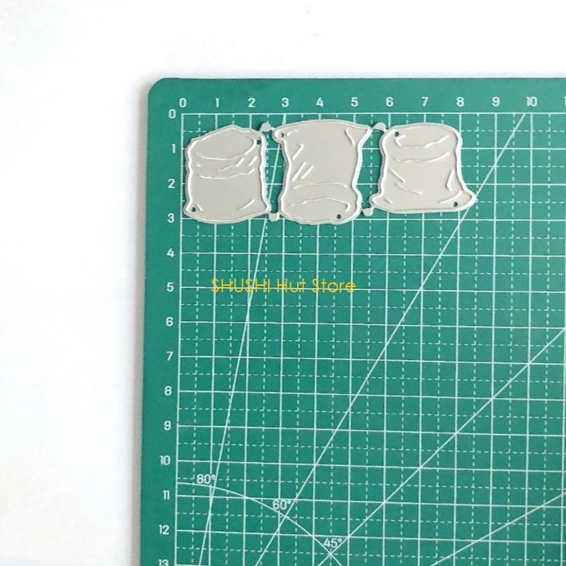 

Metal Die Cuts Flour Bag Cutting Dies Embossing Stencils Molds for Scrapbooking Photo Card Scrapbooking Decoration D57B CN