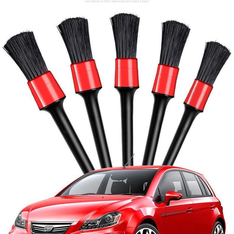 Dual-Purpose Car Wash Soft Brush for Interior Cleaning