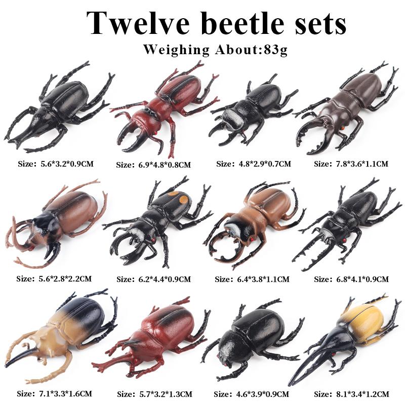 Oenux Montessori Toy Wild Farm Dinosaur Ocean Cat Animals Model Action Figure Zoo Figurines Cute Miniature Education Kid Gift