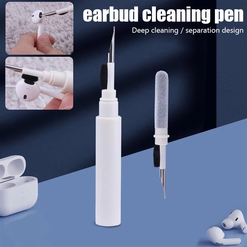 2 IN1 Cleaner Kit Set Earphones Cleaning Pen for Airpods 3 Pro Case 13 Brush Headsets Cleaners Earbuds Cleaning Tools