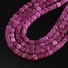 1 Strand Natural Stone Agate Beads 7.5 x 7.5mm Cube Spacer Loose Bead for Jewelry Making DIY Bracelet Necklace Accessories