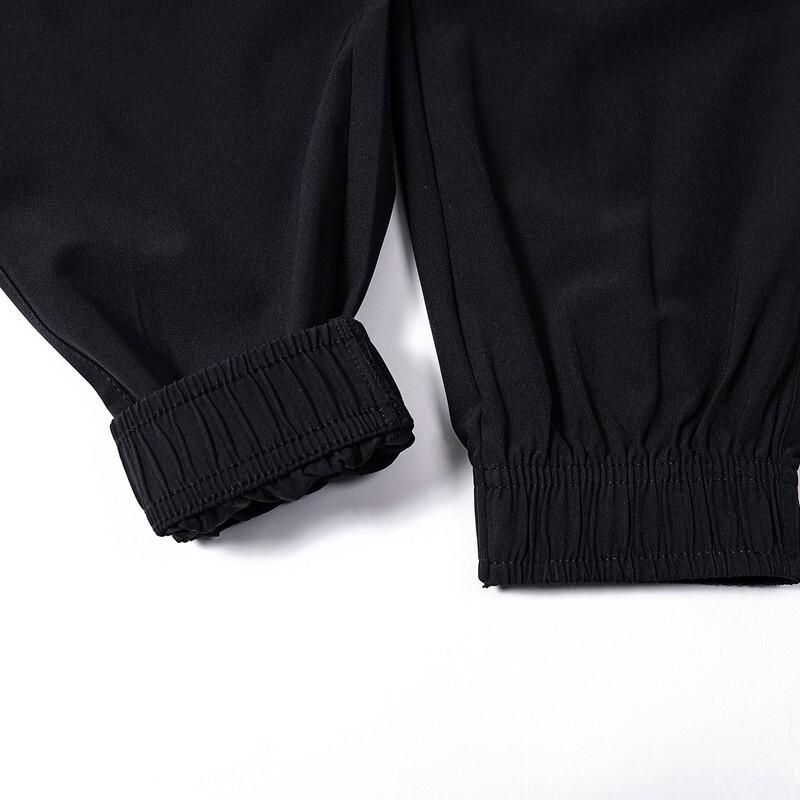 Li Ning Sports Pants Fashion Trendy Versatile Breathable Casual Quick-Dry Tapered Long Pants Unisex pants AYKT815