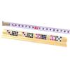 4 Dominobrickhållare Trä Dominobrickställ Dominobrickhållare För Dominobrickor Mexican Train Mahjong Barn Seniorer Vuxna Professionell Spelare