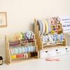 1 st Massief Hout 2-Laags/3-Laags/4-Laags/5-Laags Haaraccessoires Bureau Sieradenstandaard Geschikt voor Haarband en Hoepel Organizer
