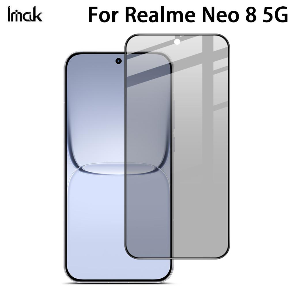 Dla Realme Neo 8 5G Szkło IMAK 3D Zakrzywione Prywatności Hartowane Szkło Folia Pokrywająca Cały Ekran