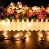 Smart Remote ST38 Solar LED String Lights - Waterproof Decorative Atmosphere for Outdoor Weddings and Camping