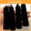 Eleganter und zeitloser 100% natürlicher Obsidian Schwarzer Quarz Kristall Stein Spitze Heilung Sechseckiger Stab