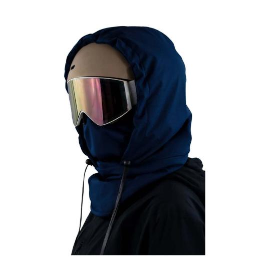 

Водонепроницаемый флисовый шлем для верховой езды с очками 3-в-1 с полной защитой, лыжный капюшон для велоспорта, лыж, ветрозащитный, теплый головной убор A