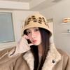 Autumn and Winter Hat Women's New Japanese Fashion Versatile Bucket Hat Showing Face Small Korean Version Trendy Basin Hat Plaid Fisherman Hat
