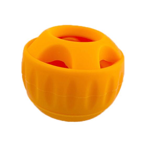 Dog Slow Feeder Ball Interactive Silicone Dog Chew Toy Treat Dispenser Ball DIY Dog Food Ball Mold for Dogs Teething Mental Stimulation