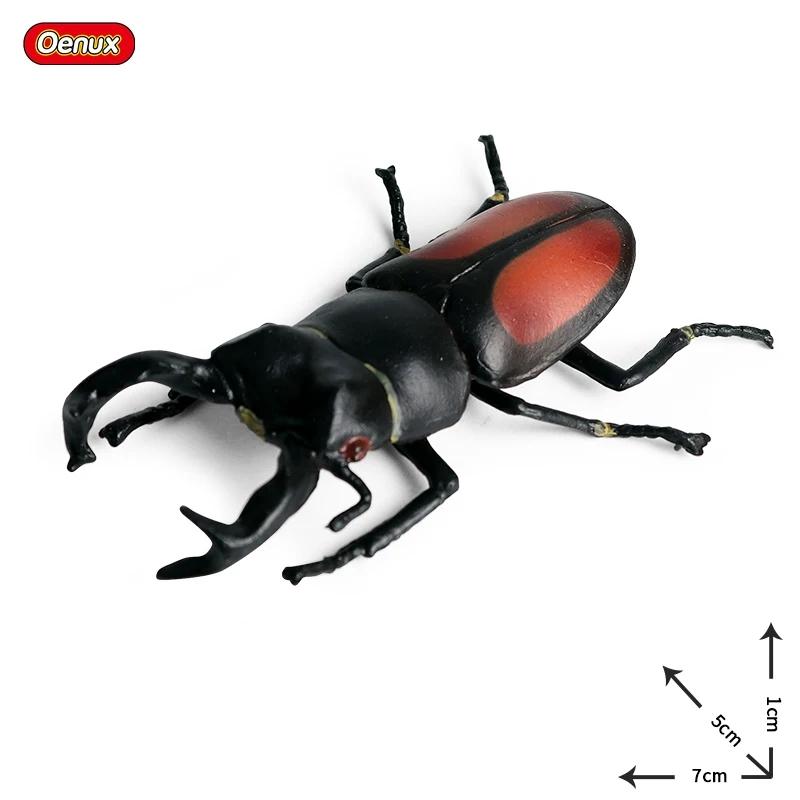 Oenux Simulation Dragonfly Grasshopper Centipede Wild Insect Animals Model Action Figures Miniature Education Collection Kid Toy