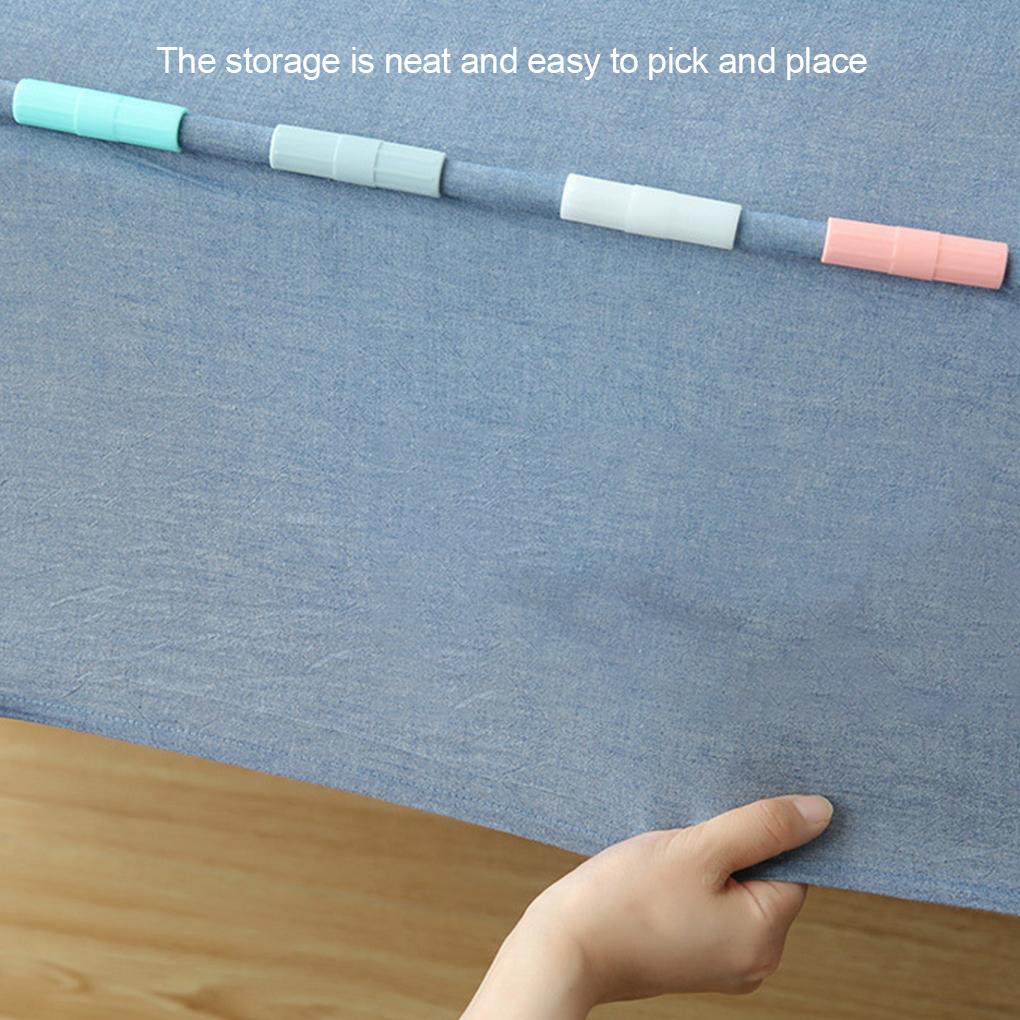 20pcs Bedsheet Clips Plastic Bed Cover Grippers Non-slip Quilt Fasteners Mattress