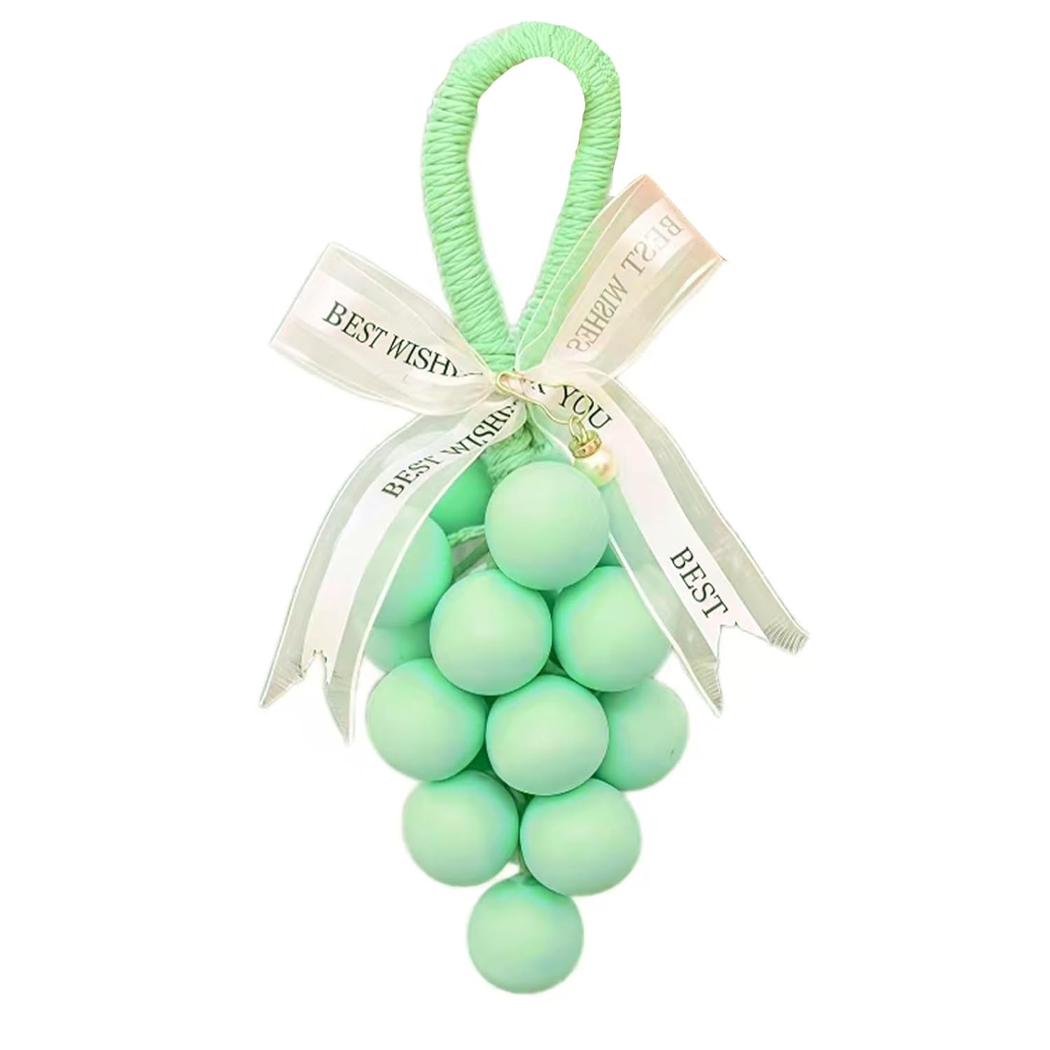 Grape-Shaped Hanging Soap—a set of handcrafted scented decorative soaps Bathroom accessories, home decor, gift sets for women, Mother’s Day gifts, DIY зелёный
