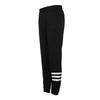 Adidas Neo Comfortable Versatile Simple Striped Knitted Sports Pants Men Bottoms Black DU2382