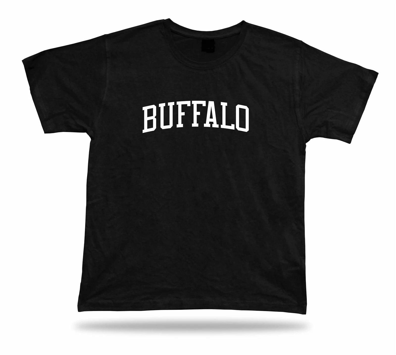 T-Shirt Stylish Cotton Classic Apparel great gift casual Buffalo NY Lake Erie XL