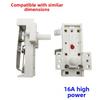 Thermostat Switch Set 4pcs for Oil Heater Compatible with Adjustable Temperature Settings and 16A Load Capacity