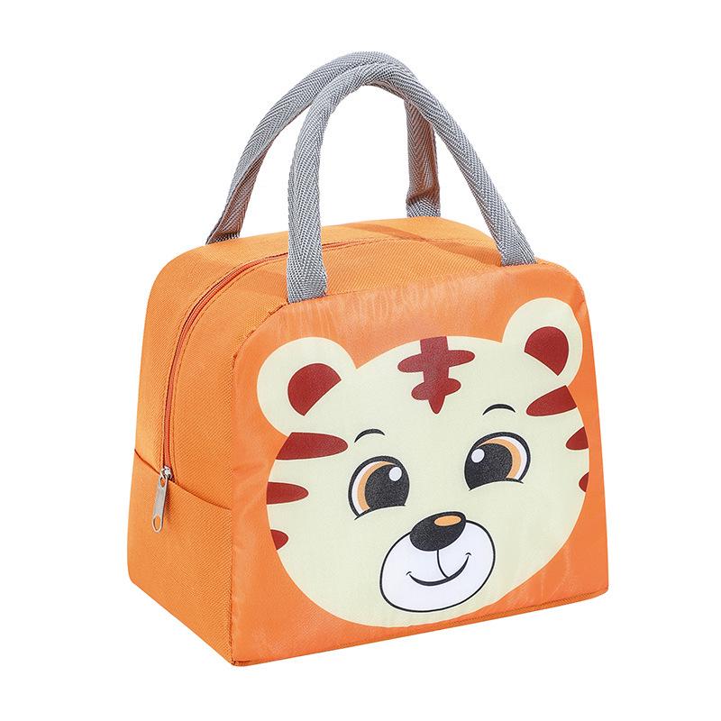 European & American Cartoon Insulated Bento Lunch Bag for Kids