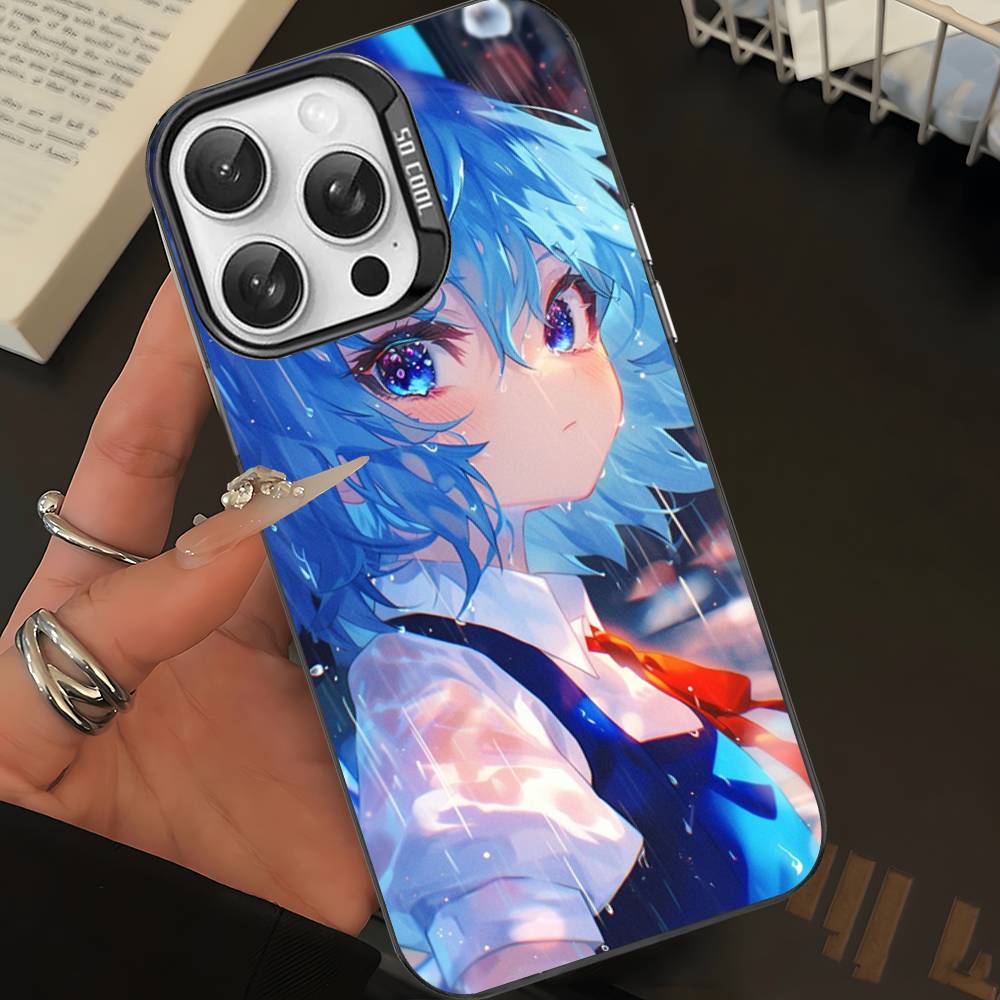 Classic Game Touhou Project Phone Case For IPhone 17 16 15 14 11 12 13 Pro Max Plus Pro Colored Silver Cover